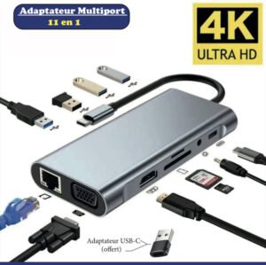 Adaptateur Multiport 11 en 1
