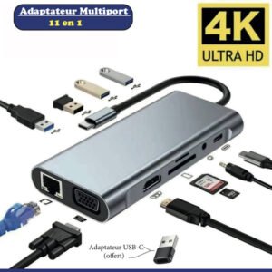 Adaptateur Multiport 11 en 1